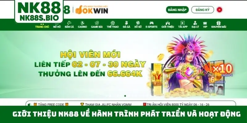 Giới thiệu NK88 về hành trình phát triển và hoạt động